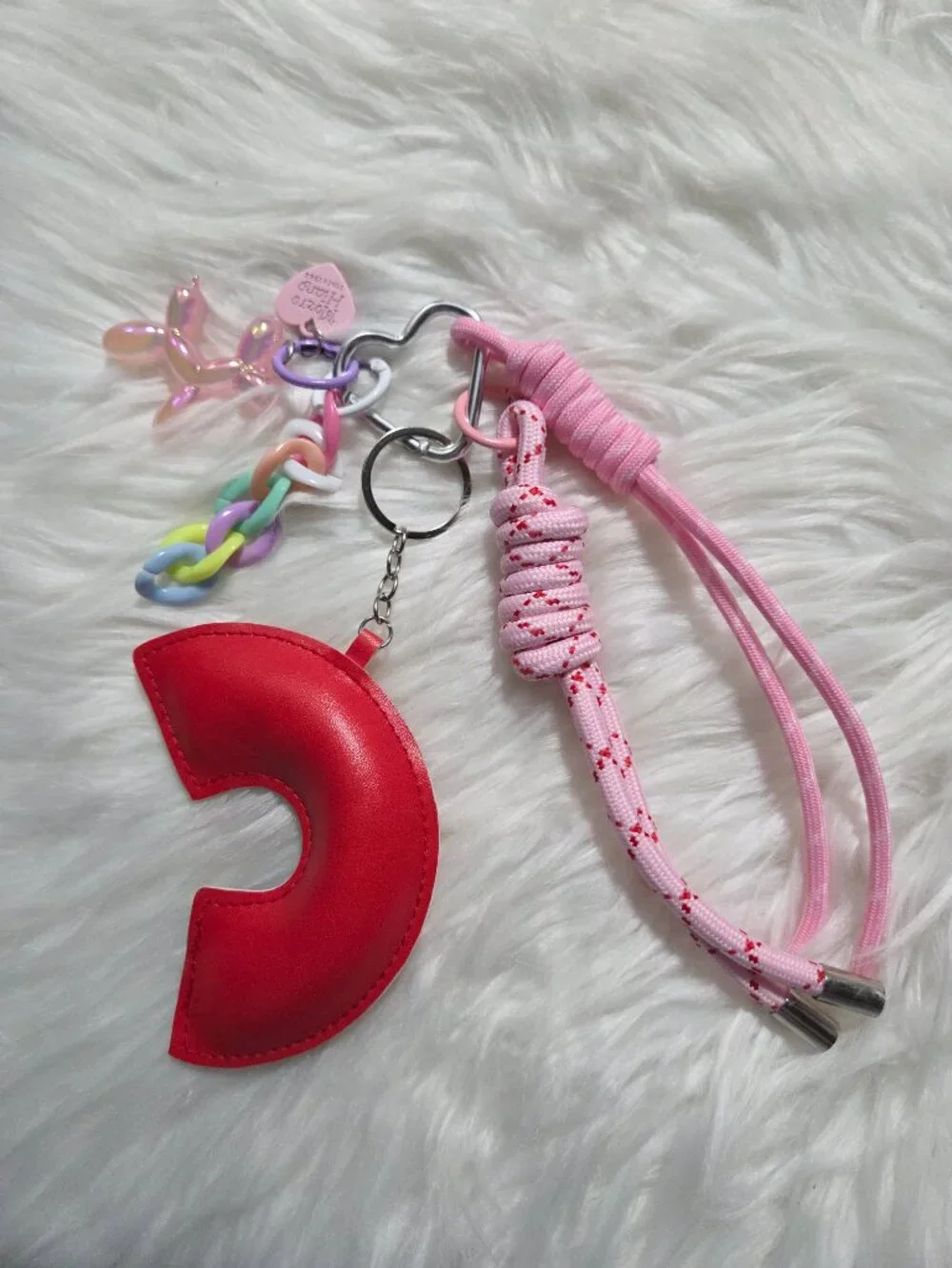 Rainbow Design Keychain